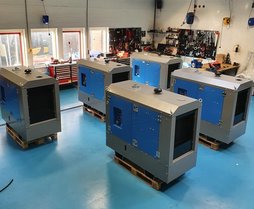 Stage 5 Hydraulikaggregat 37 kW mit Dieselmotor