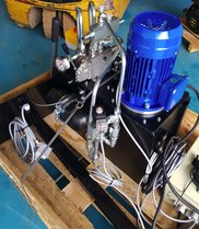 Druckhaltesystem mit 3kW Elektromotor und Proportionalsteuerung